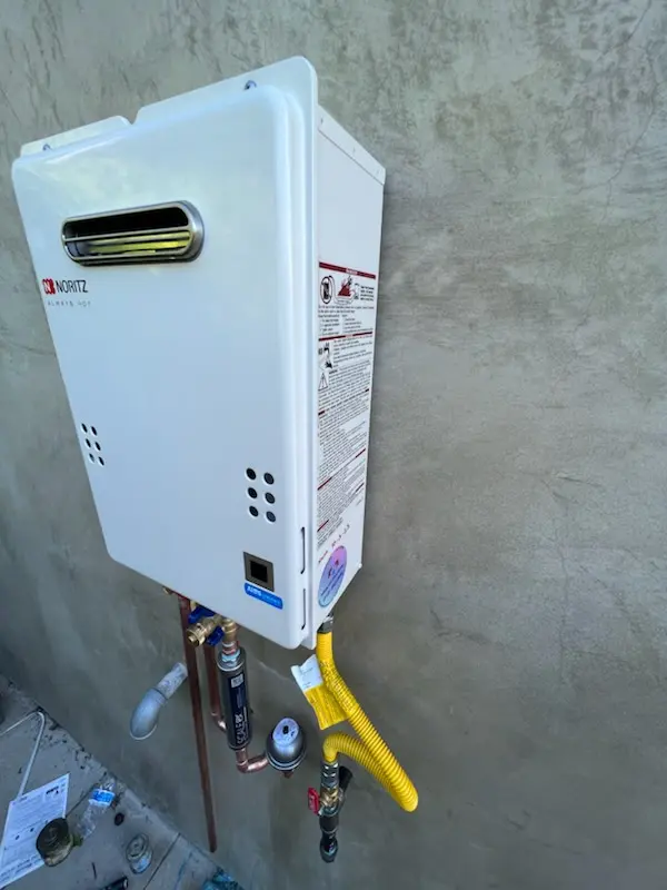 Tankless water heater installation for Smartville homes
